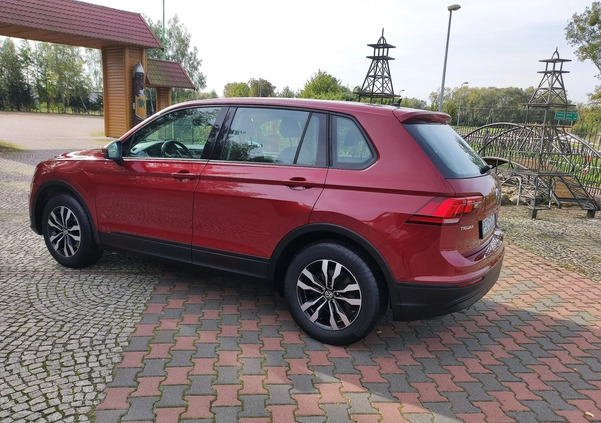 Volkswagen Tiguan cena 73900 przebieg: 63000, rok produkcji 2017 z Radzionków małe 79